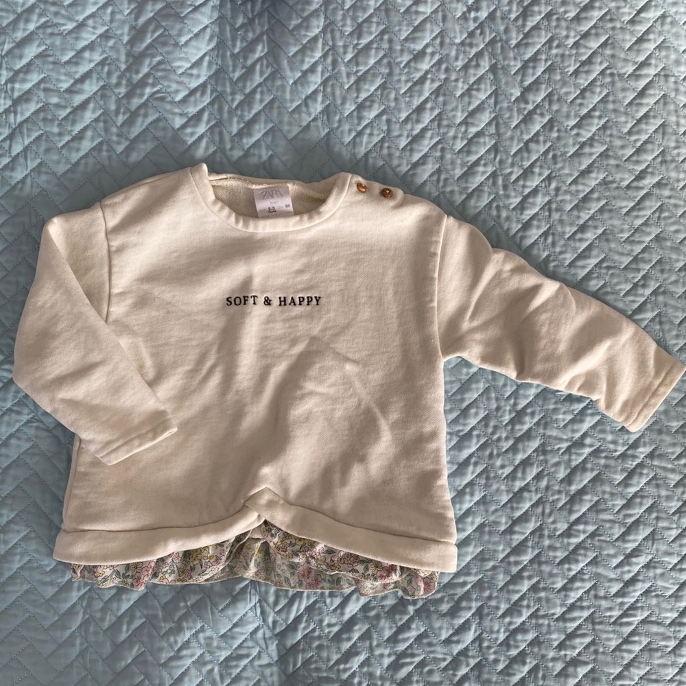 Zara Long Sleeve Girls Shirt